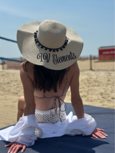 IV Elements client getting vitamin D from sun exposure. 