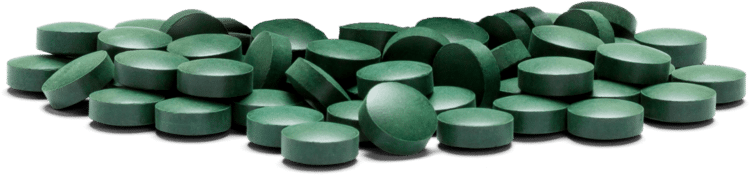 ENERGYbits tablets that can be chewed or swallowed.