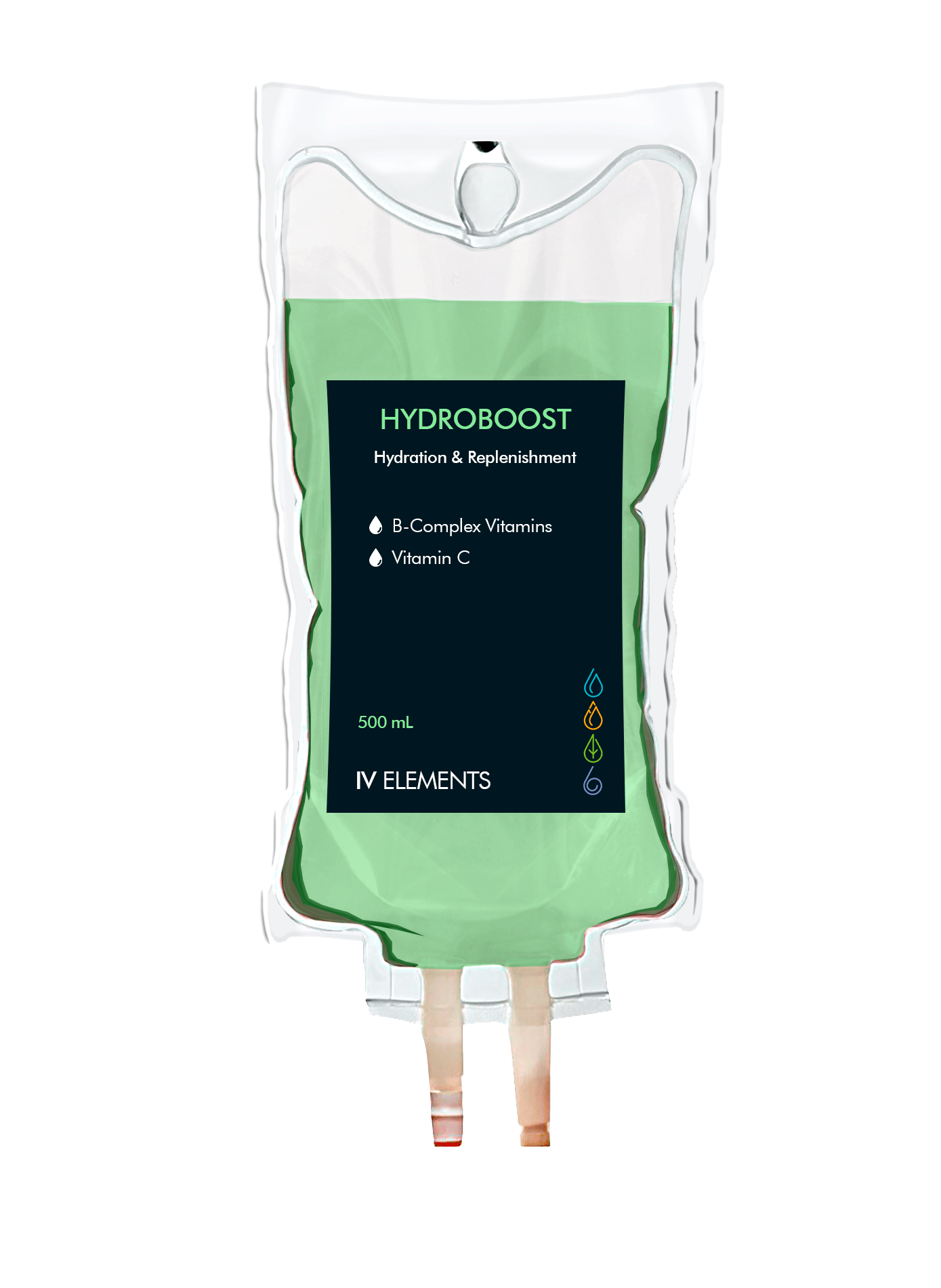Hydroboost IV drip bag from IV Elements: Hydration & replenishment